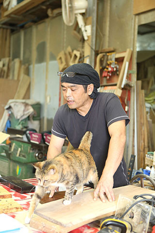 家具工房KAN石川さん