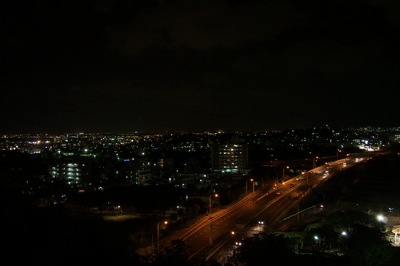 浦添大公園展望台からの夜景