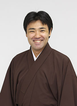 シネマ組踊「執心鐘入」新垣俊道さん シネマ組踊「執心鐘入」新垣俊道さん