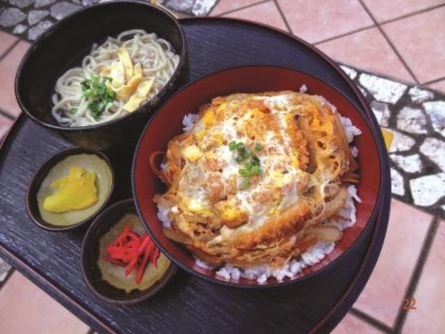 かつ丼そば定食1 かつ丼そば定食1