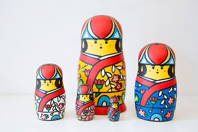 花笠マトリョーシカ 花笠マトリョーシカ